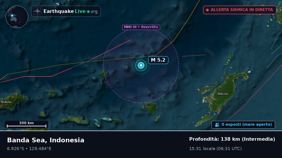 Mare di Banda (Indonesia)