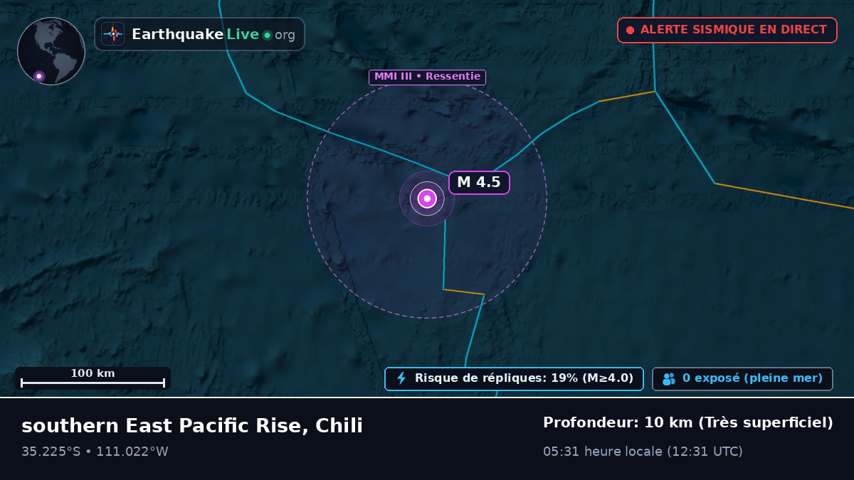 Océan Pacifique Sud (Chili)