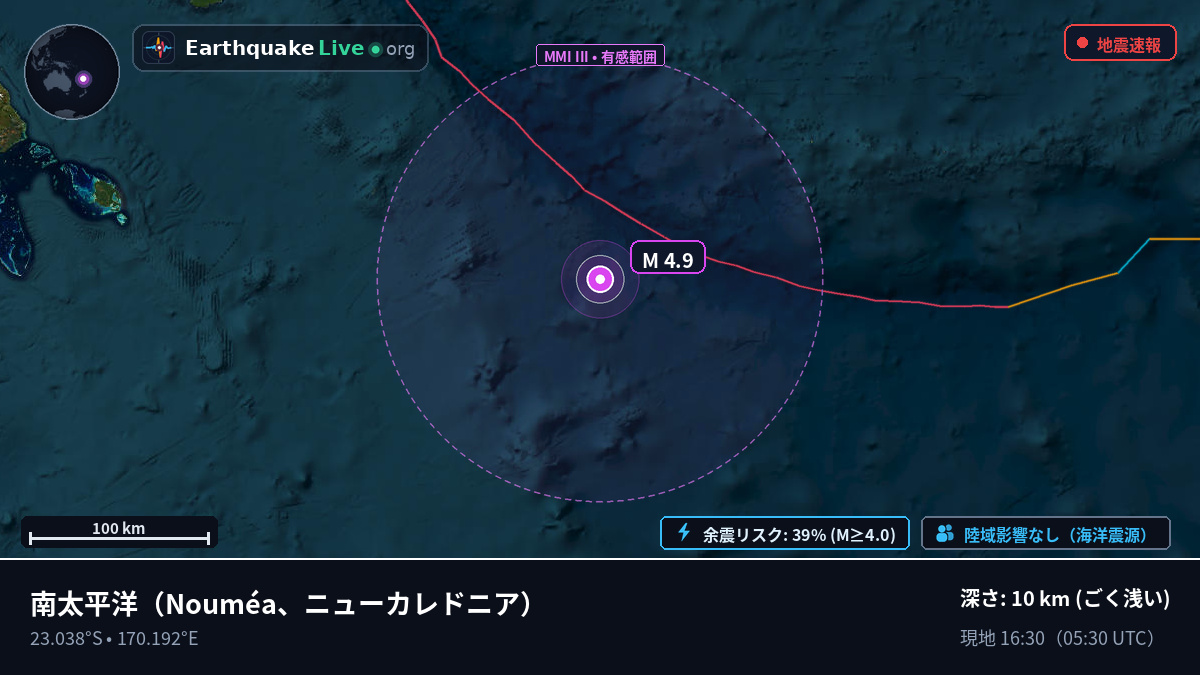 南太平洋 (ニューカレドニア)