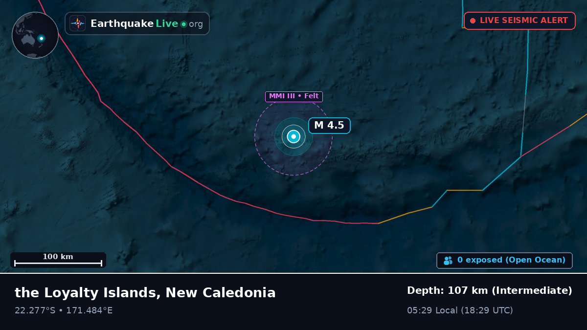 South Pacific Ocean (New Caledonia)
