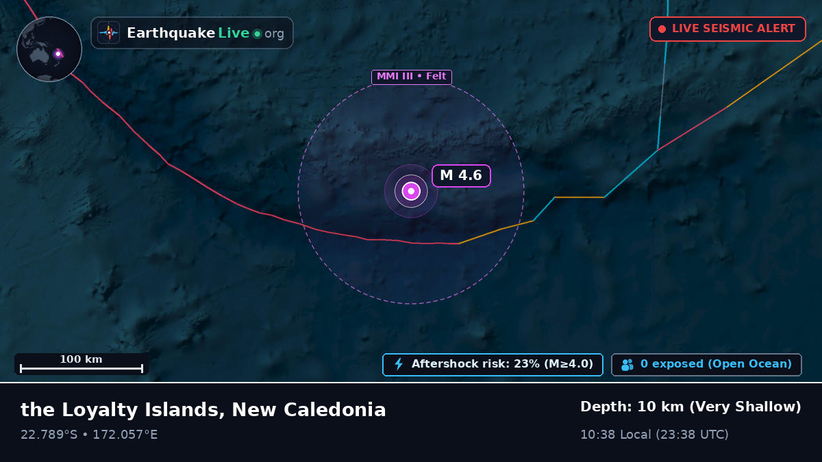 South Pacific Ocean (New Caledonia)