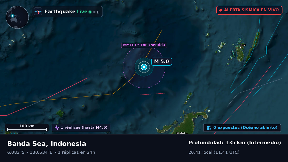 Mar de Banda (Indonesia)
