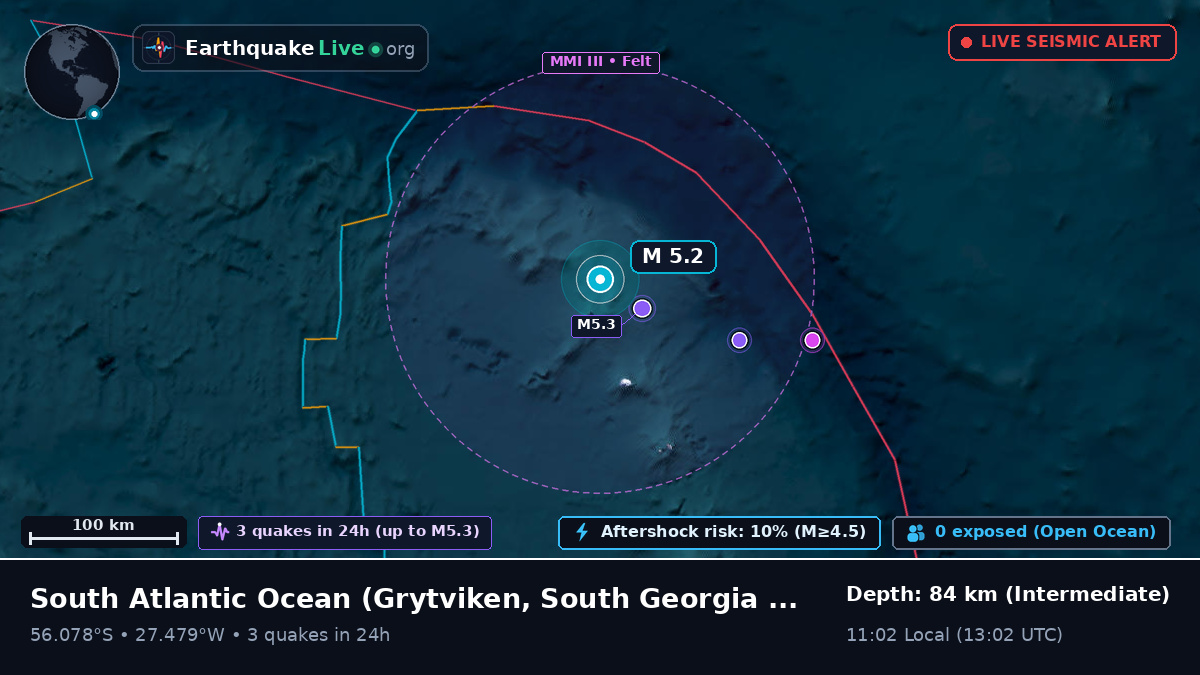 South Atlantic Ocean (South Georgia and the Islands)