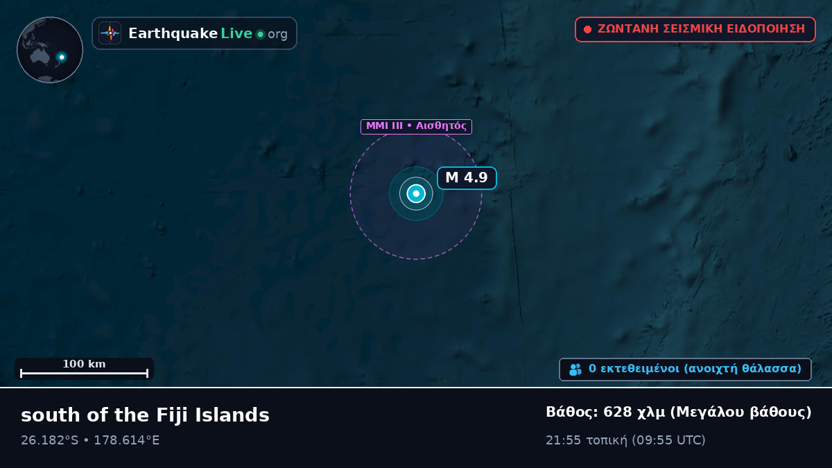 Νότιος Ειρηνικός Ωκεανός (Kermadec Islands)