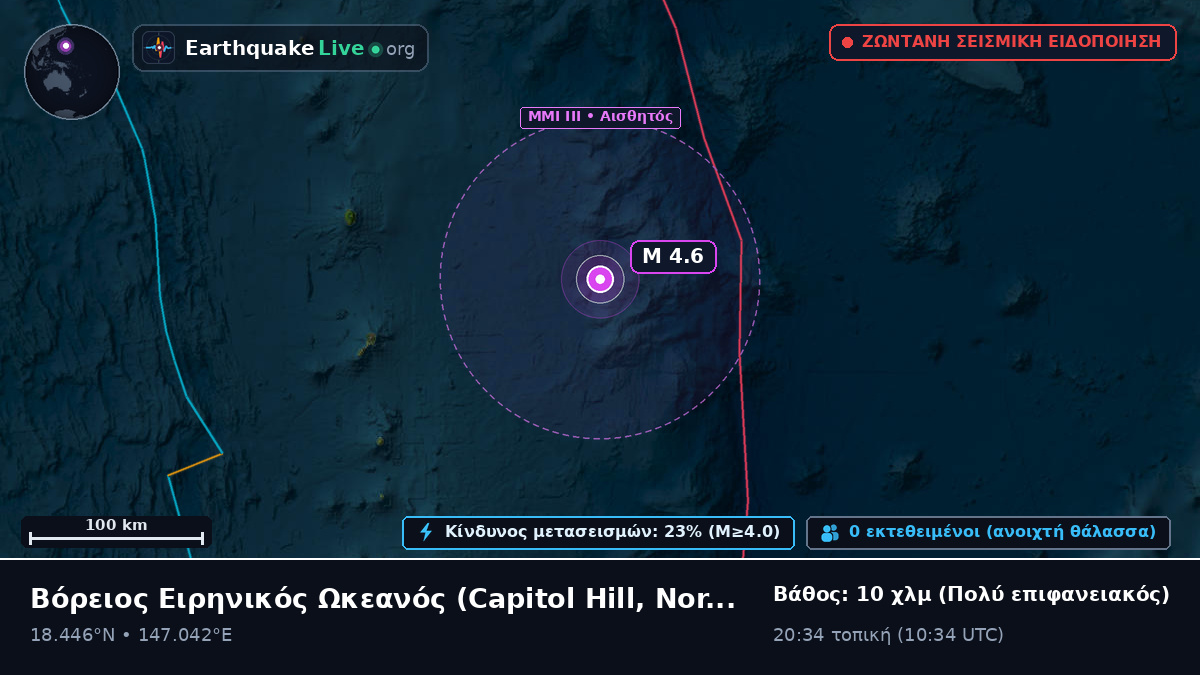 Βόρειος Ειρηνικός Ωκεανός (Northern Mariana Islands)