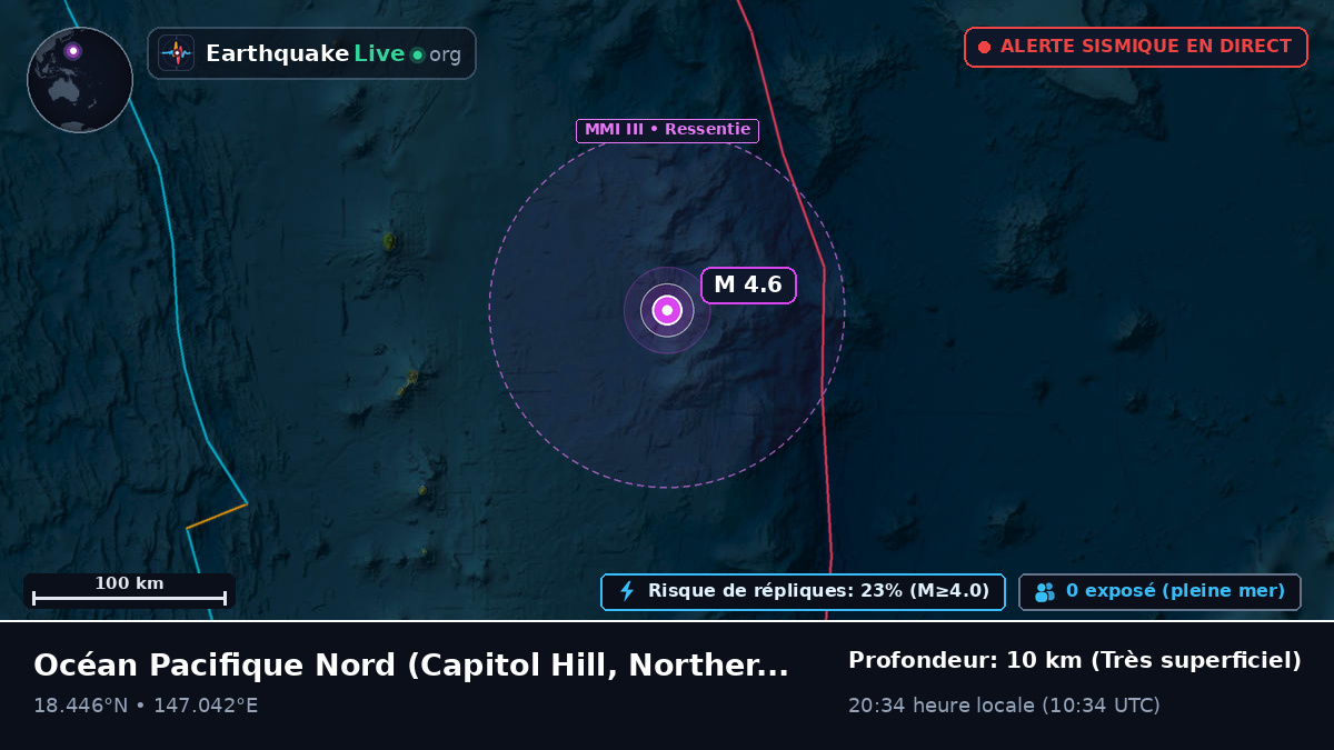 Océan Pacifique Nord (Northern Mariana Islands)
