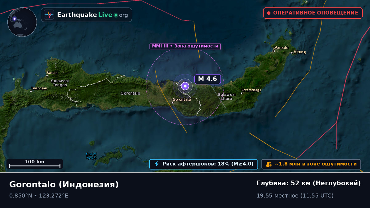 Gorontalo, Индонезия