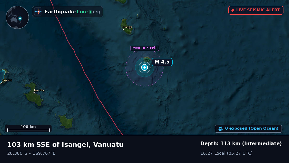 South Pacific Ocean (Vanuatu)