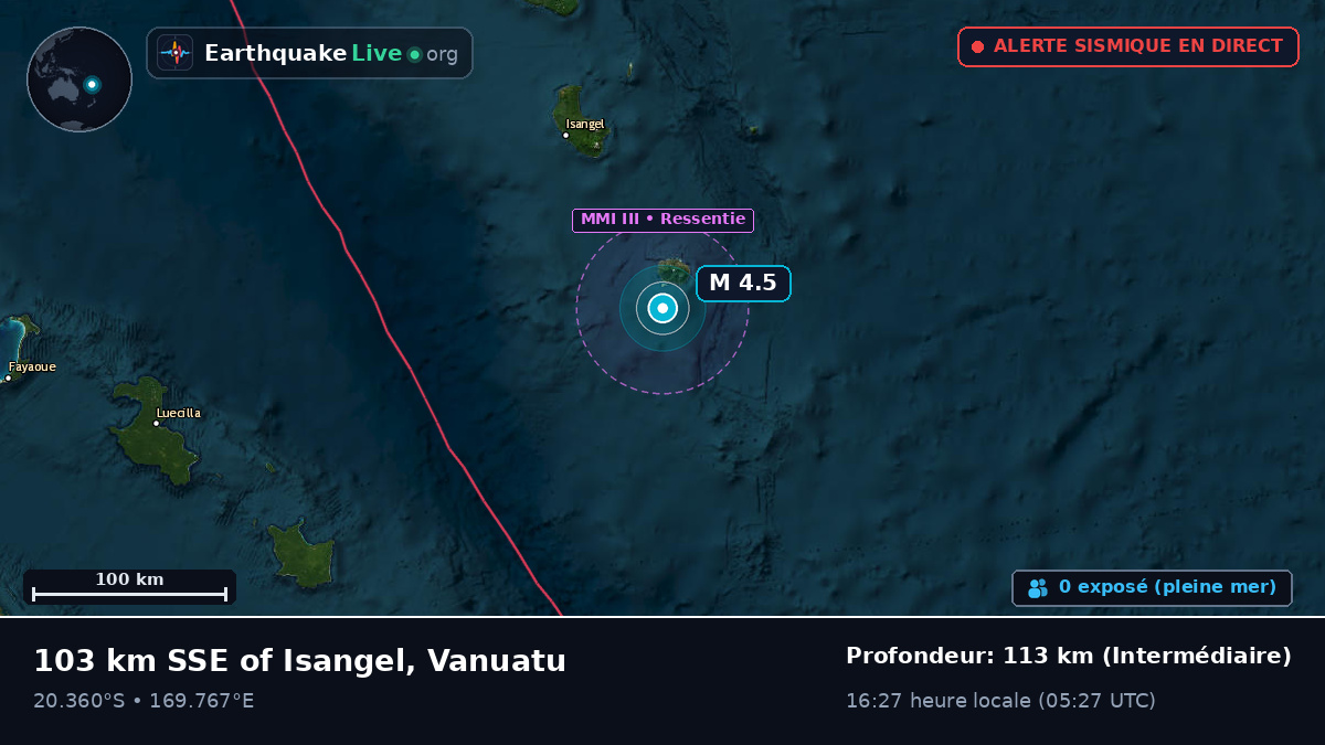 Océan Pacifique Sud (Vanuatu)