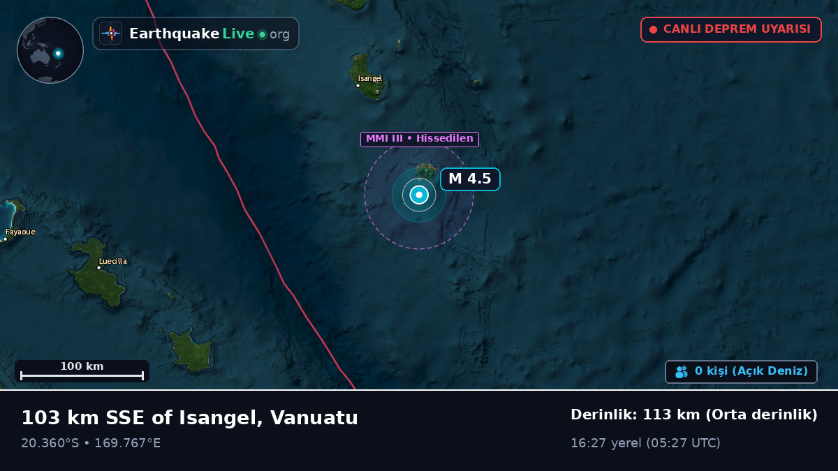 Güney Pasifik Okyanusu (Vanuatu)