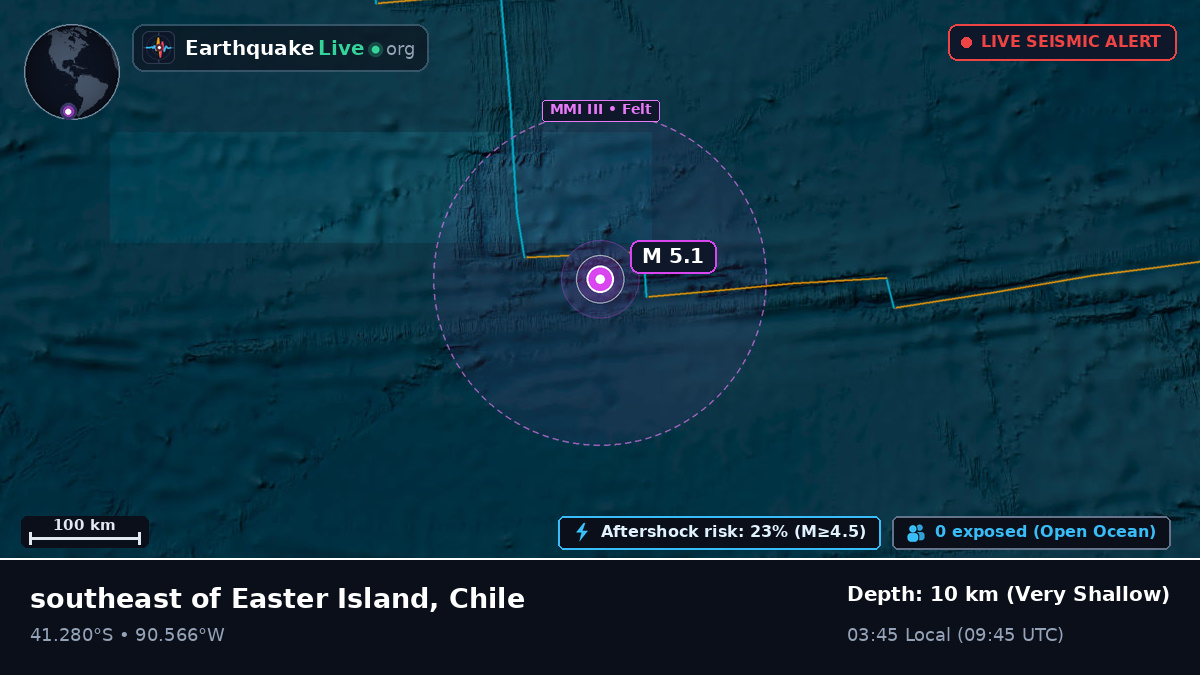 South Pacific Ocean (Chile)