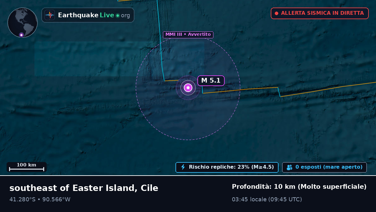 Oceano Pacifico meridionale (Cile)