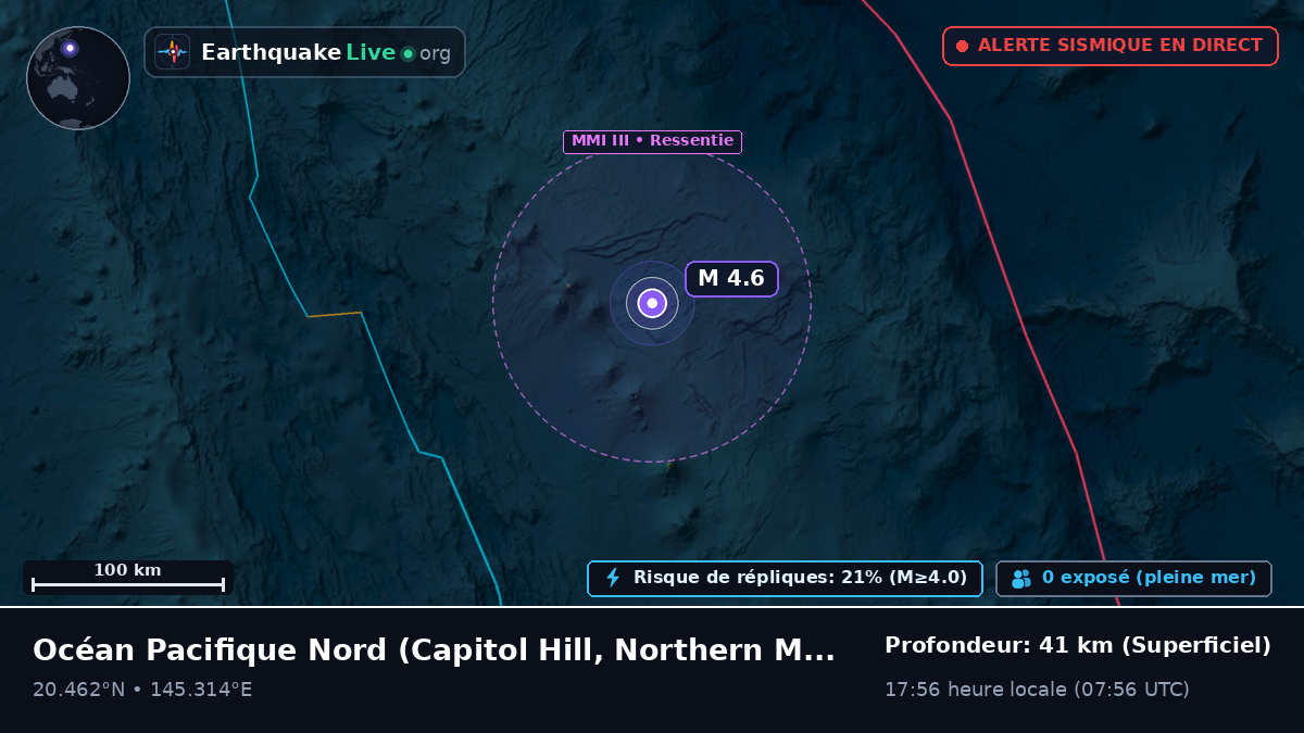 Océan Pacifique Nord (Northern Mariana Islands)