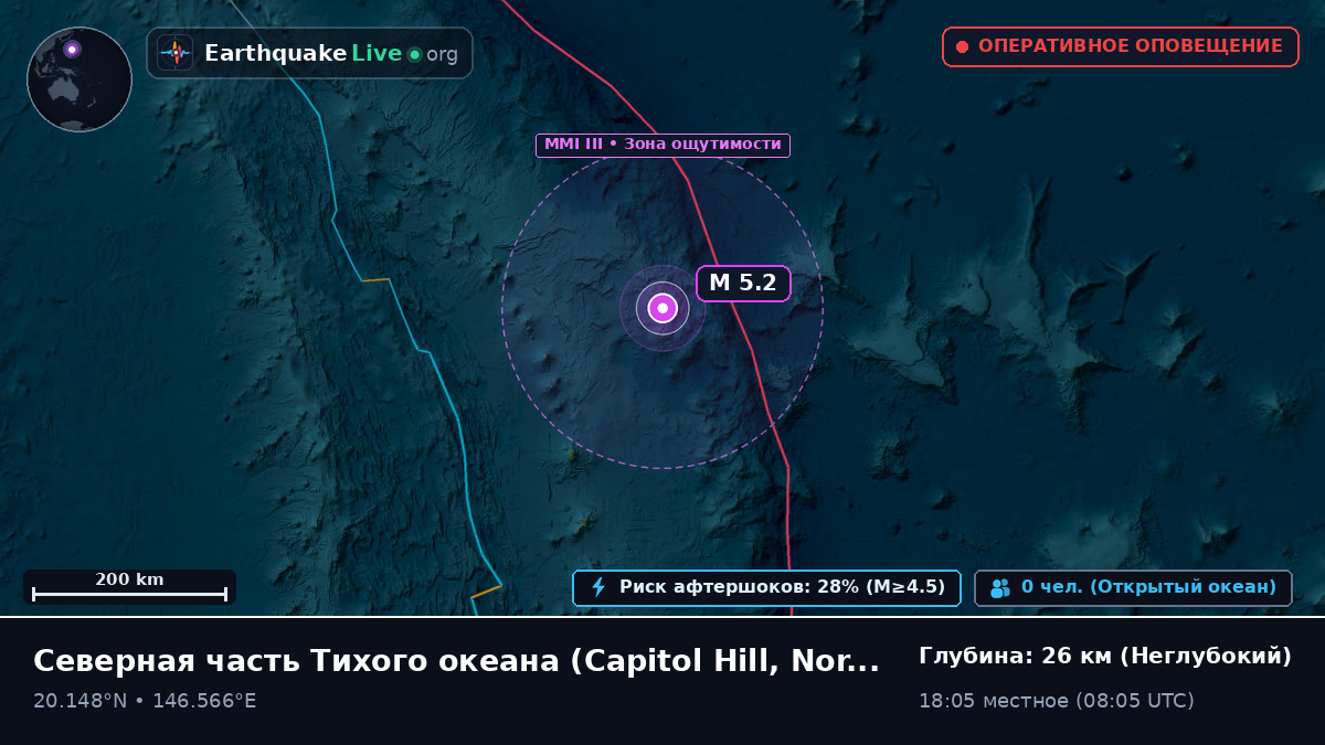 Северная часть Тихого океана (Northern Mariana Islands)