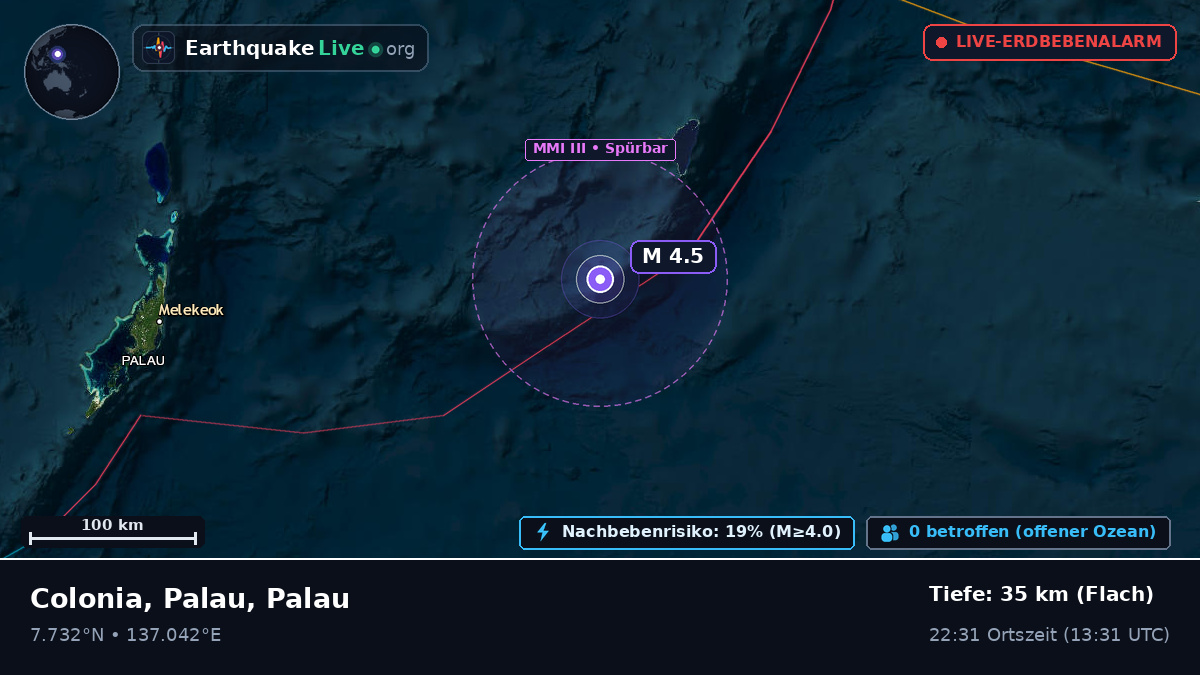 Philippinensee (Palau)