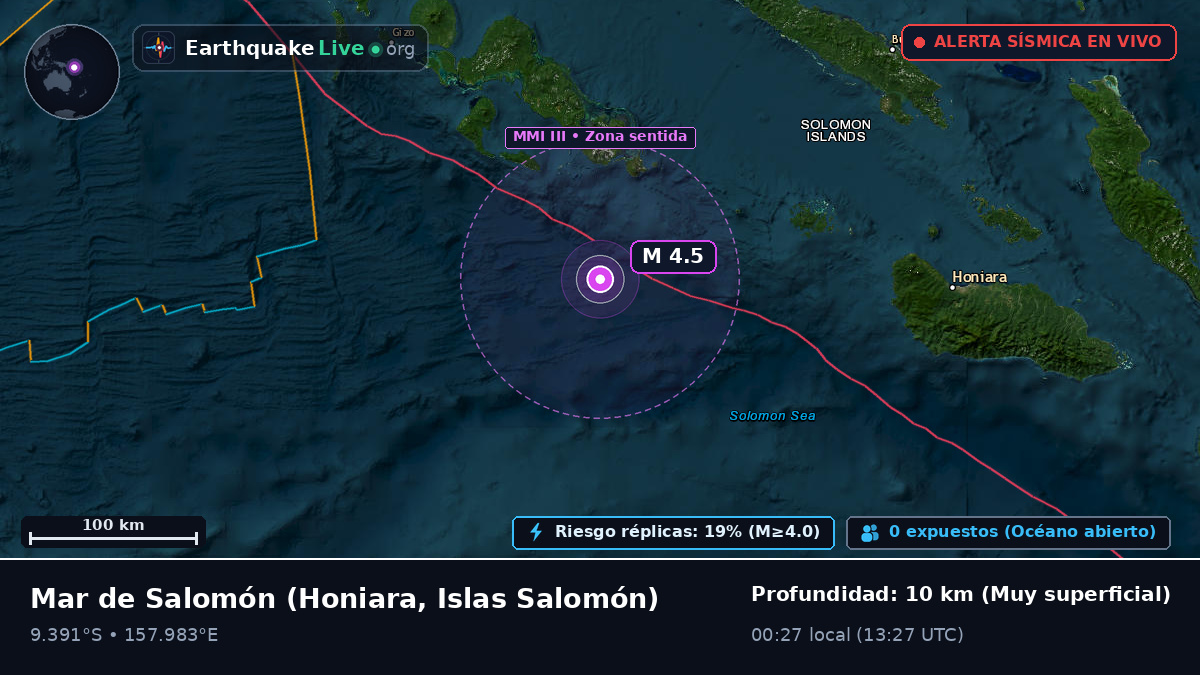 Mar de Salomón (Islas Salomón)