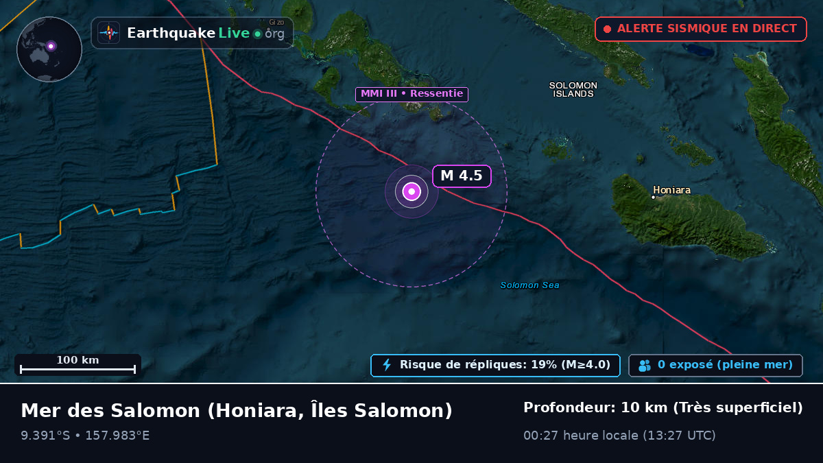 Mer des Salomon (Îles Salomon)