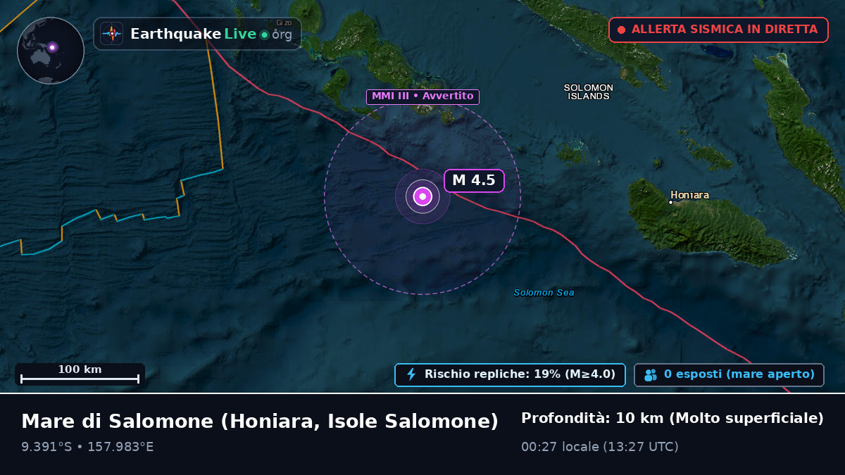 Mare di Salomone (Isole Salomone)