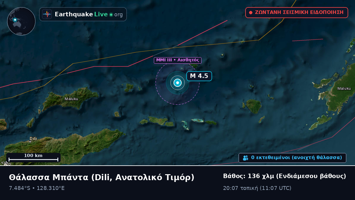 Θάλασσα Μπάντα (Ανατολικό Τιμόρ)