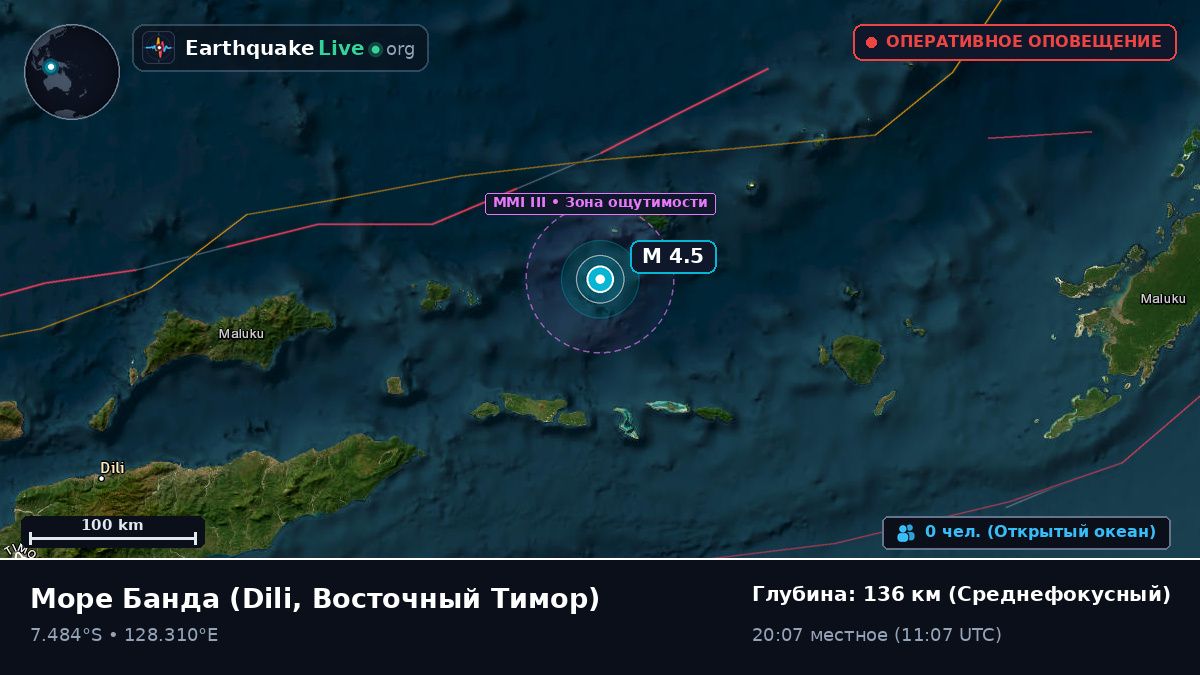 Море Банда (Восточный Тимор)