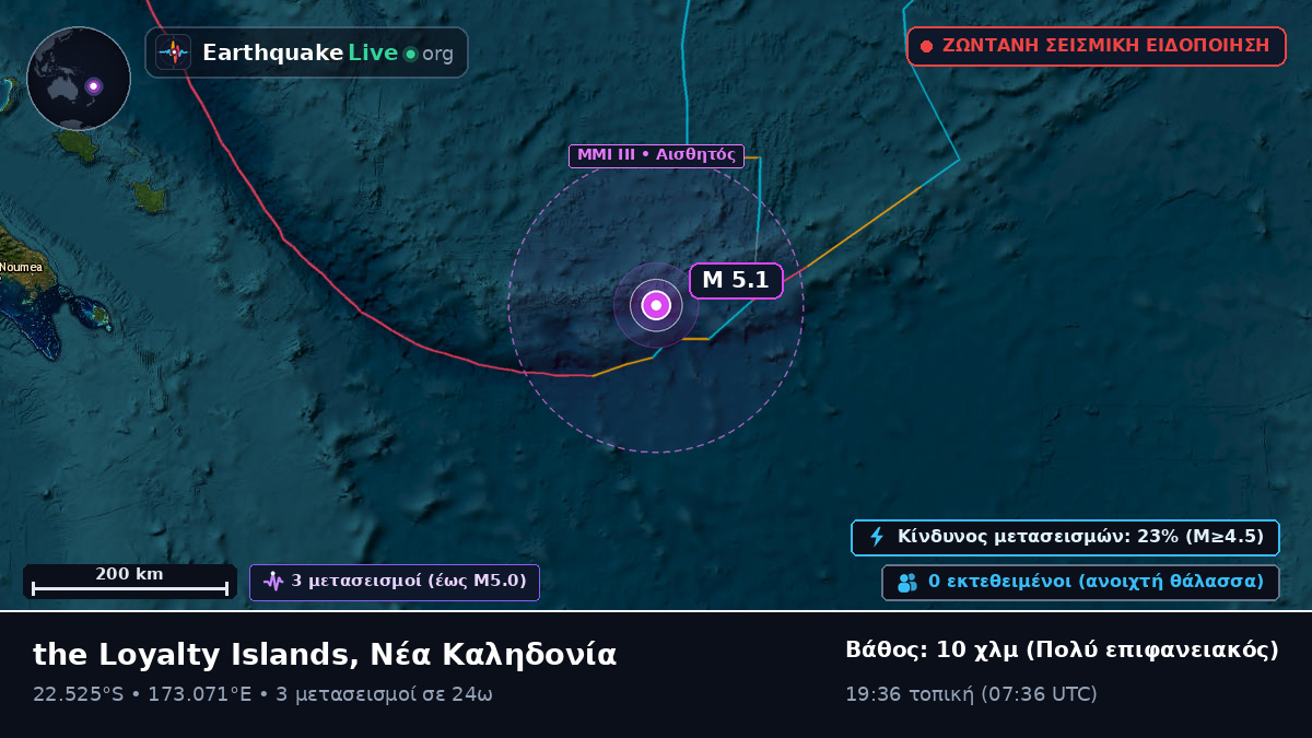 Νότιος Ειρηνικός Ωκεανός (Νέα Καληδονία)