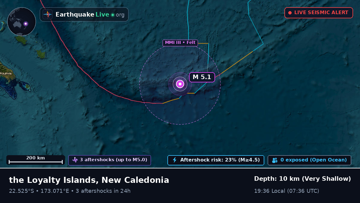 South Pacific Ocean (New Caledonia)