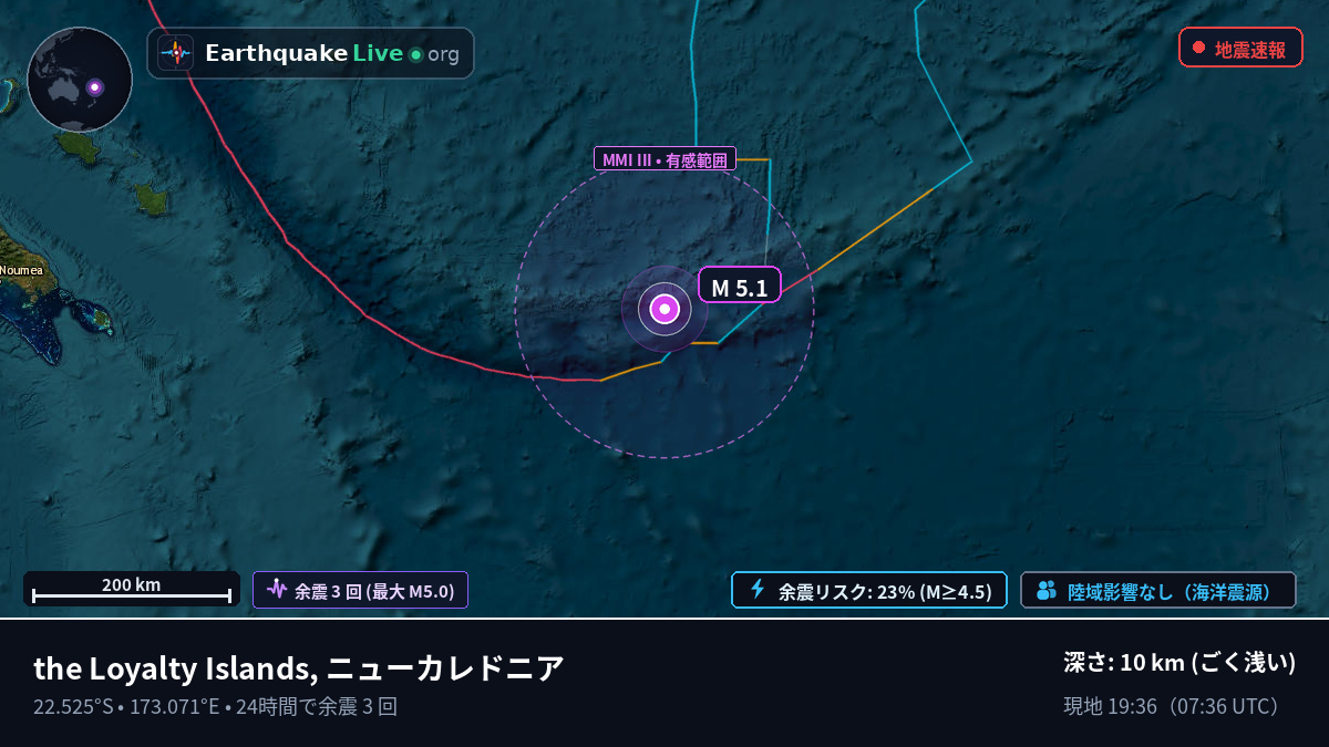 南太平洋 (ニューカレドニア)