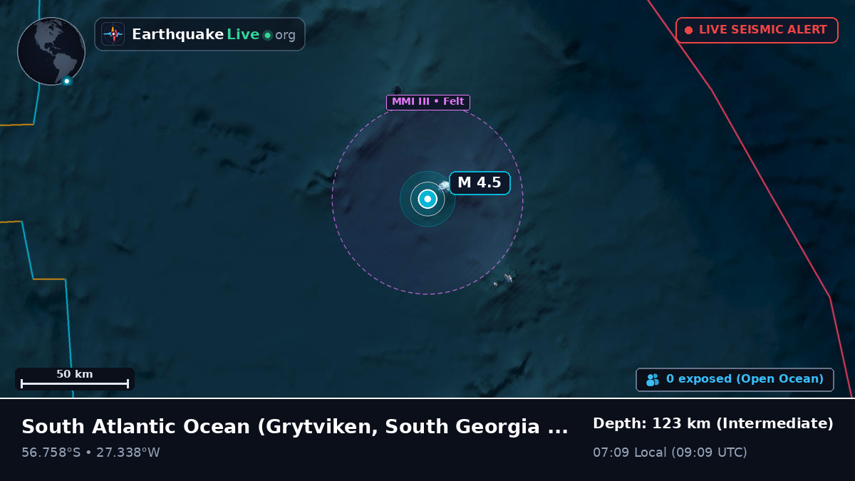 South Atlantic Ocean (South Georgia and the Islands)
