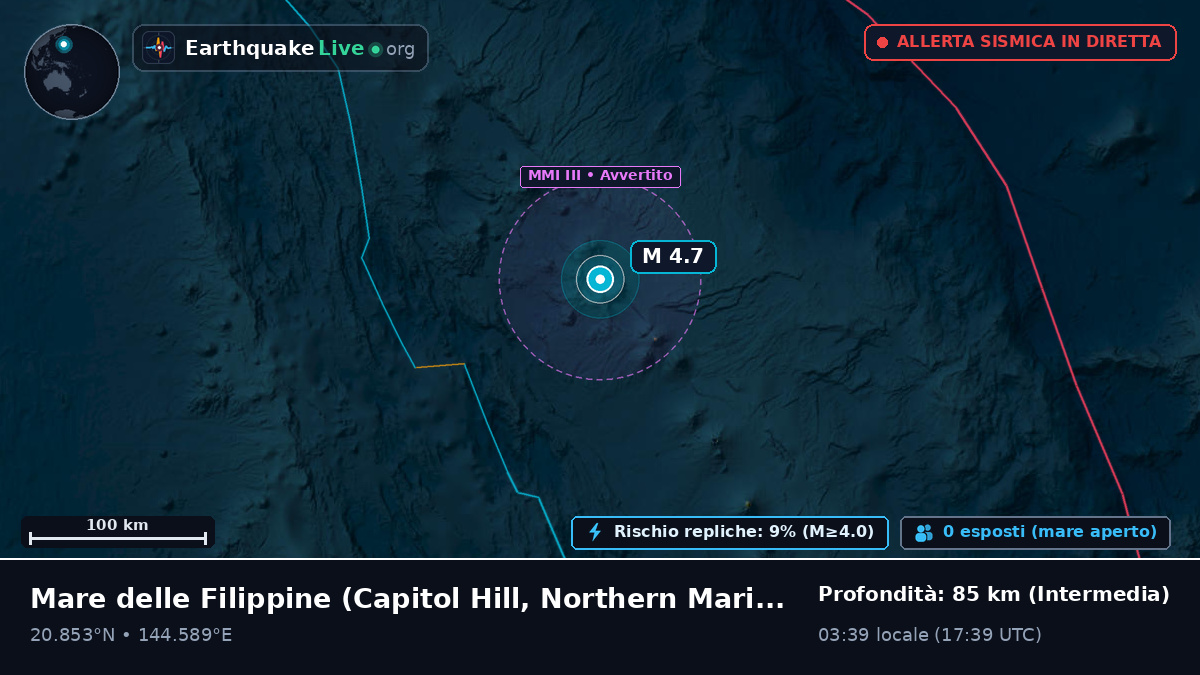 Mare delle Filippine (Northern Mariana Islands)