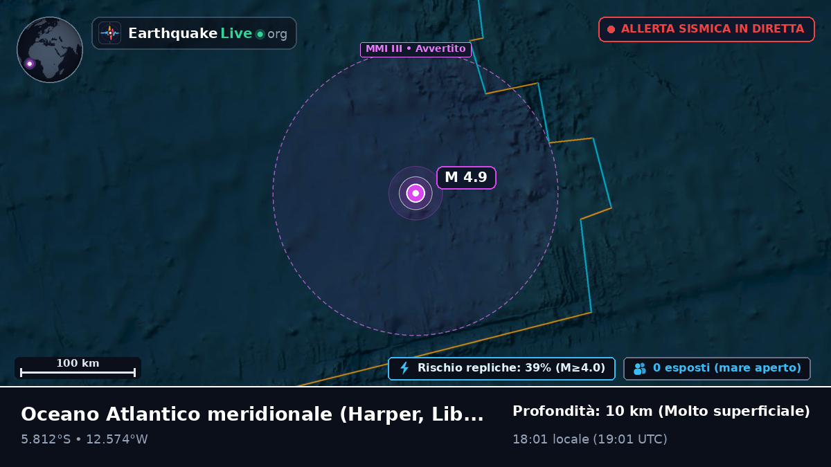 Oceano Atlantico meridionale (Liberia)