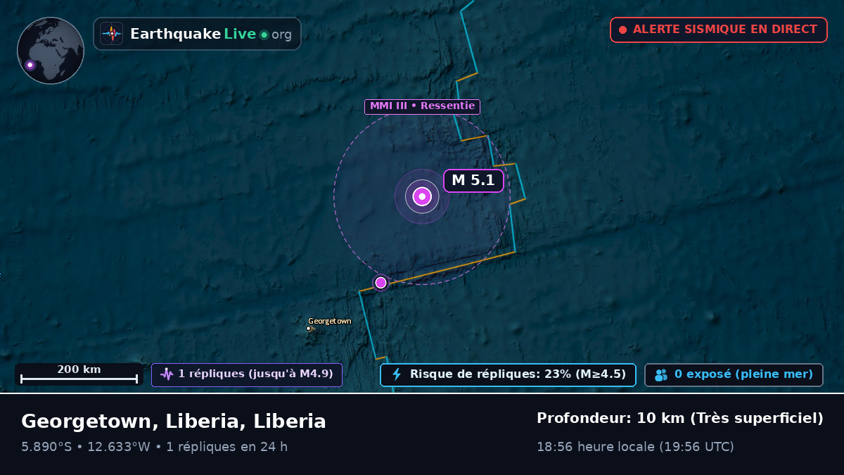 Océan Atlantique Sud (Liberia)