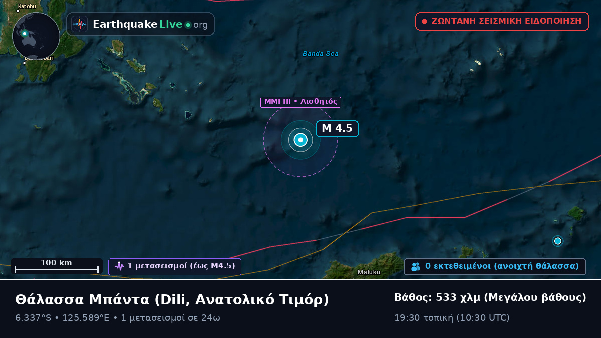 Θάλασσα Μπάντα (Ανατολικό Τιμόρ)
