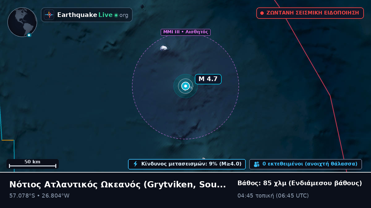 Νότιος Ατλαντικός Ωκεανός (South Georgia and the Islands)