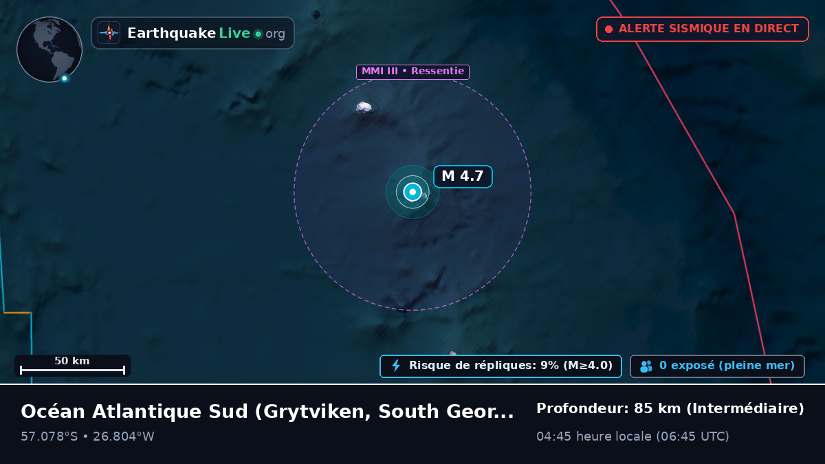 Océan Atlantique Sud (South Georgia and the Islands)