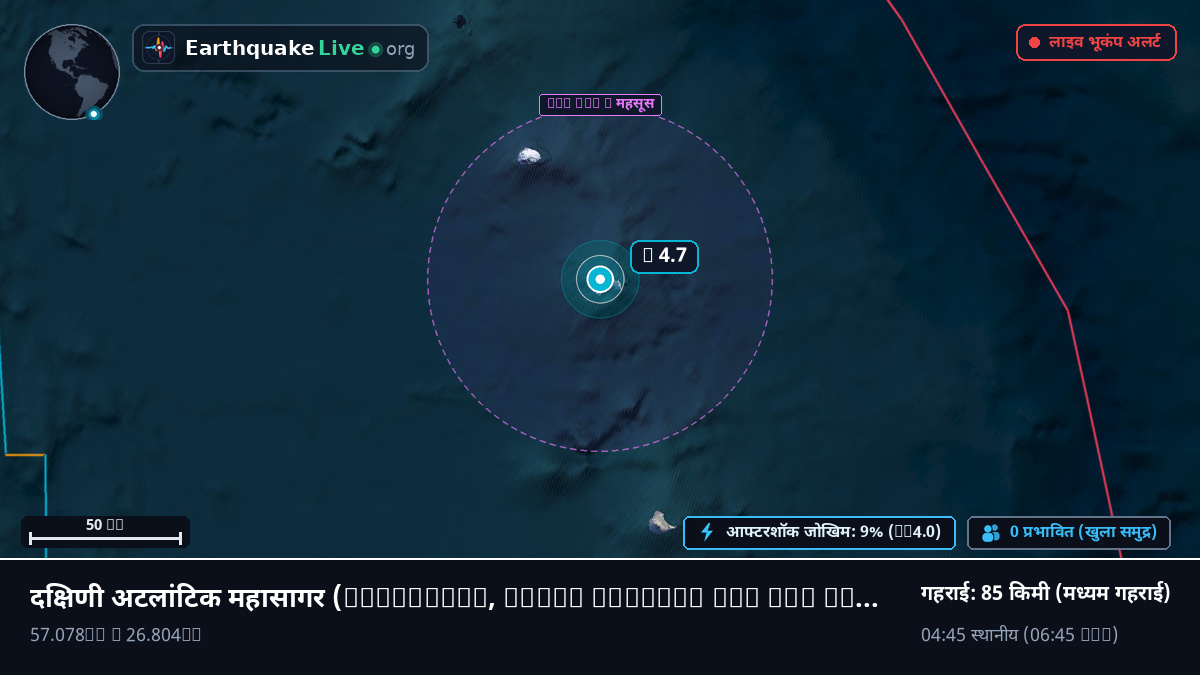 दक्षिणी अटलांटिक महासागर (South Georgia and the Islands)