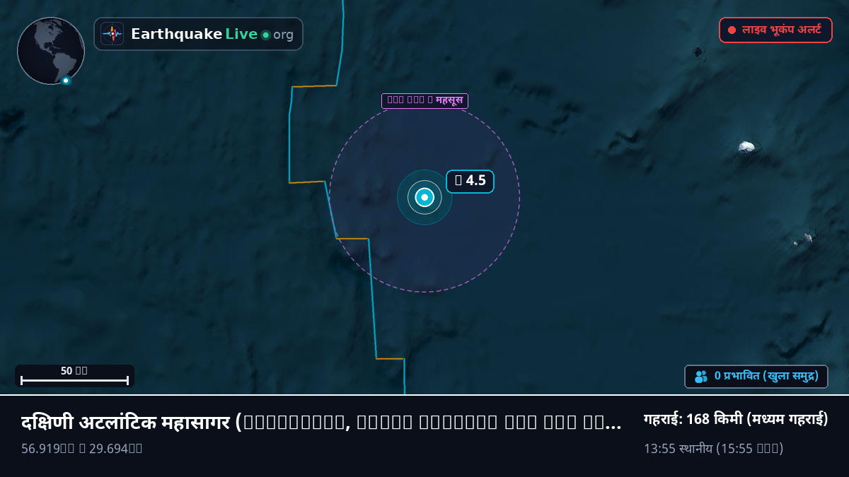 दक्षिणी अटलांटिक महासागर (South Georgia and the Islands)