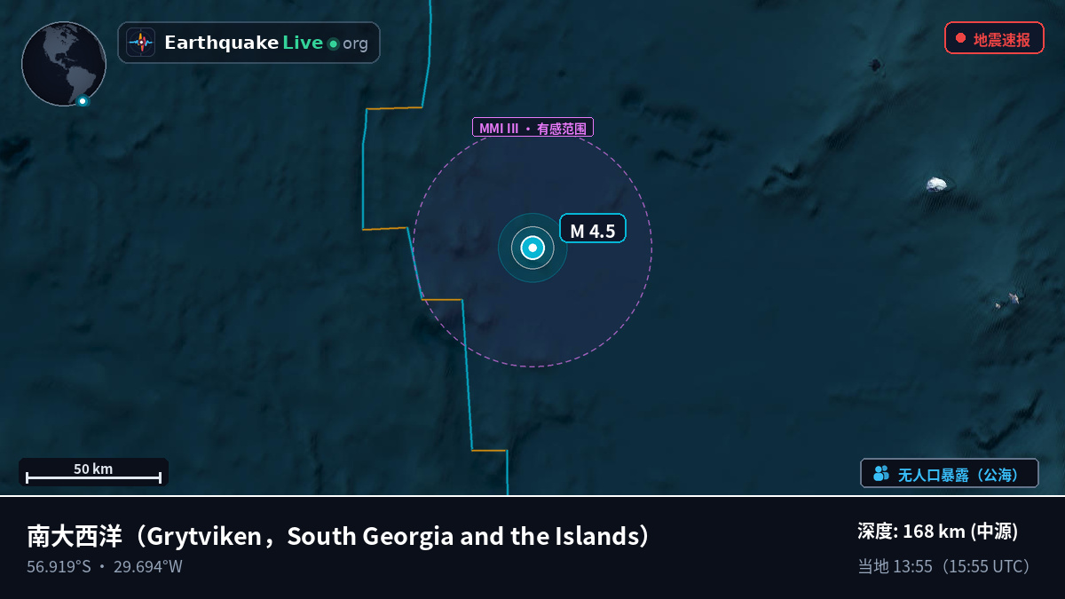 南大西洋 (South Georgia and the Islands)