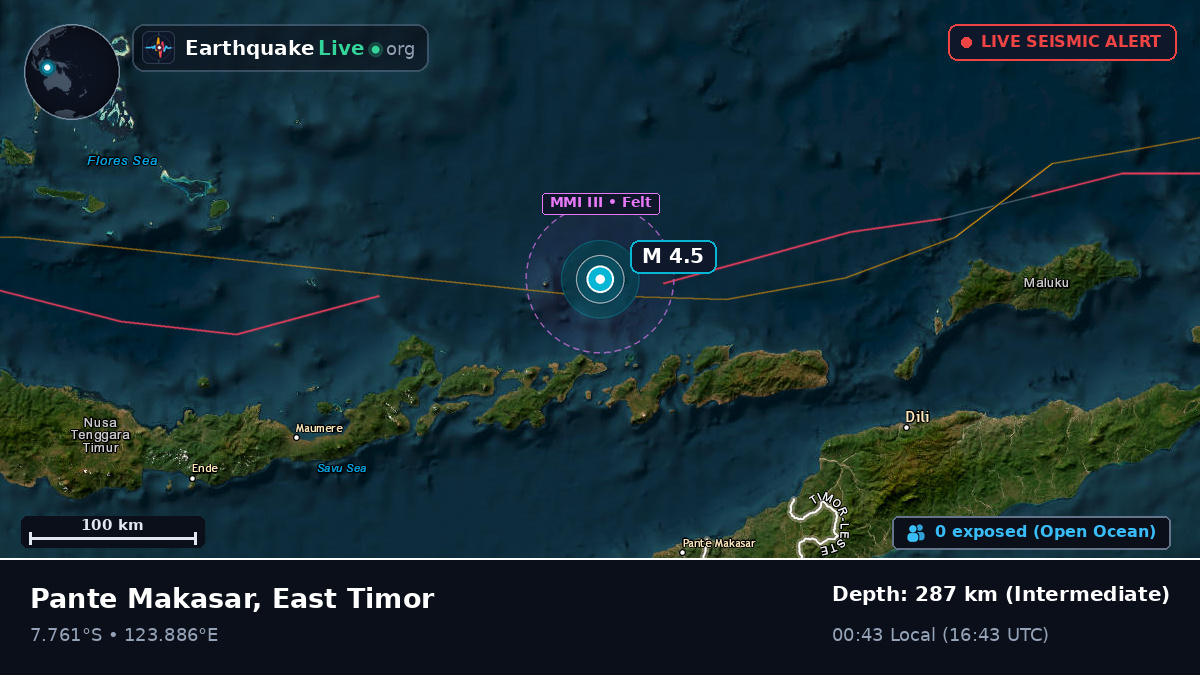 Flores Sea (East Timor)