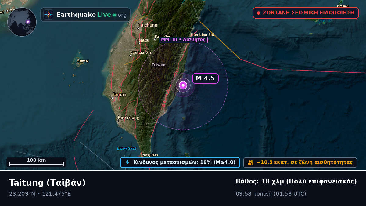 Taitung, Ταϊβάν