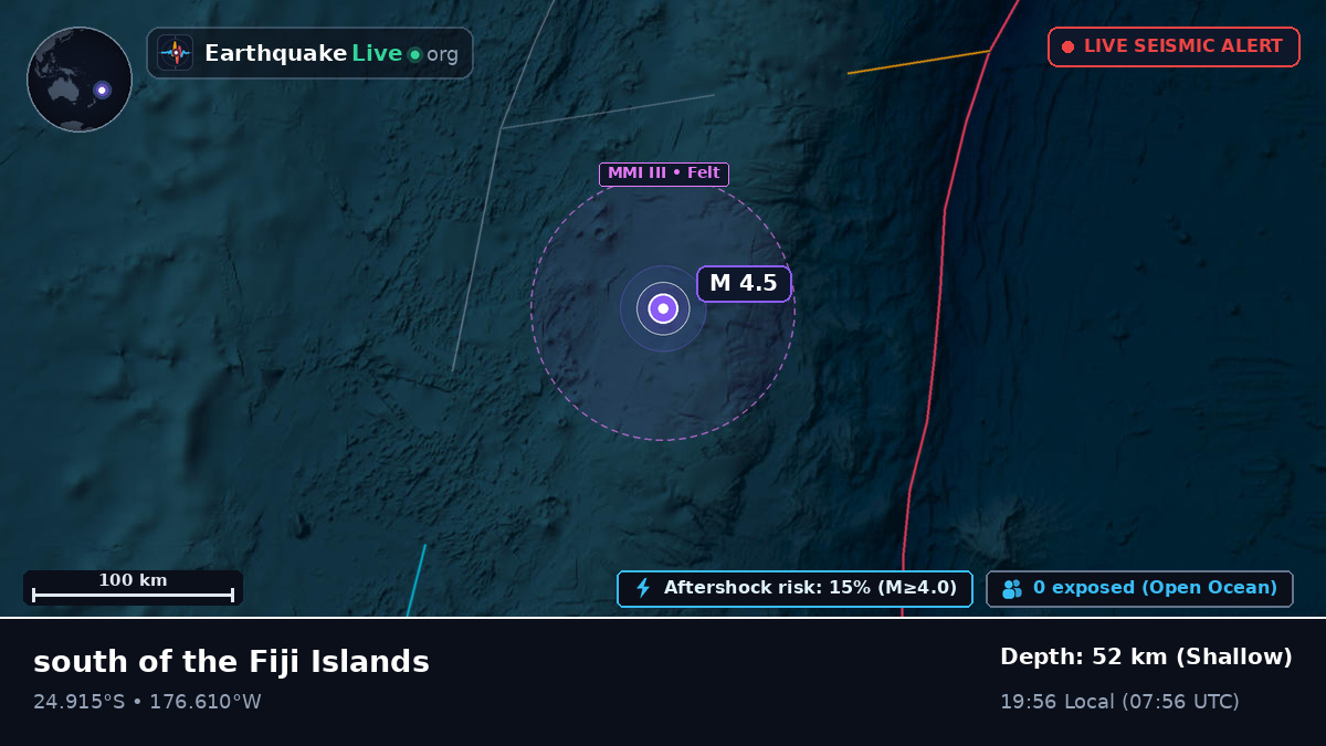 South Pacific Ocean (Tonga)