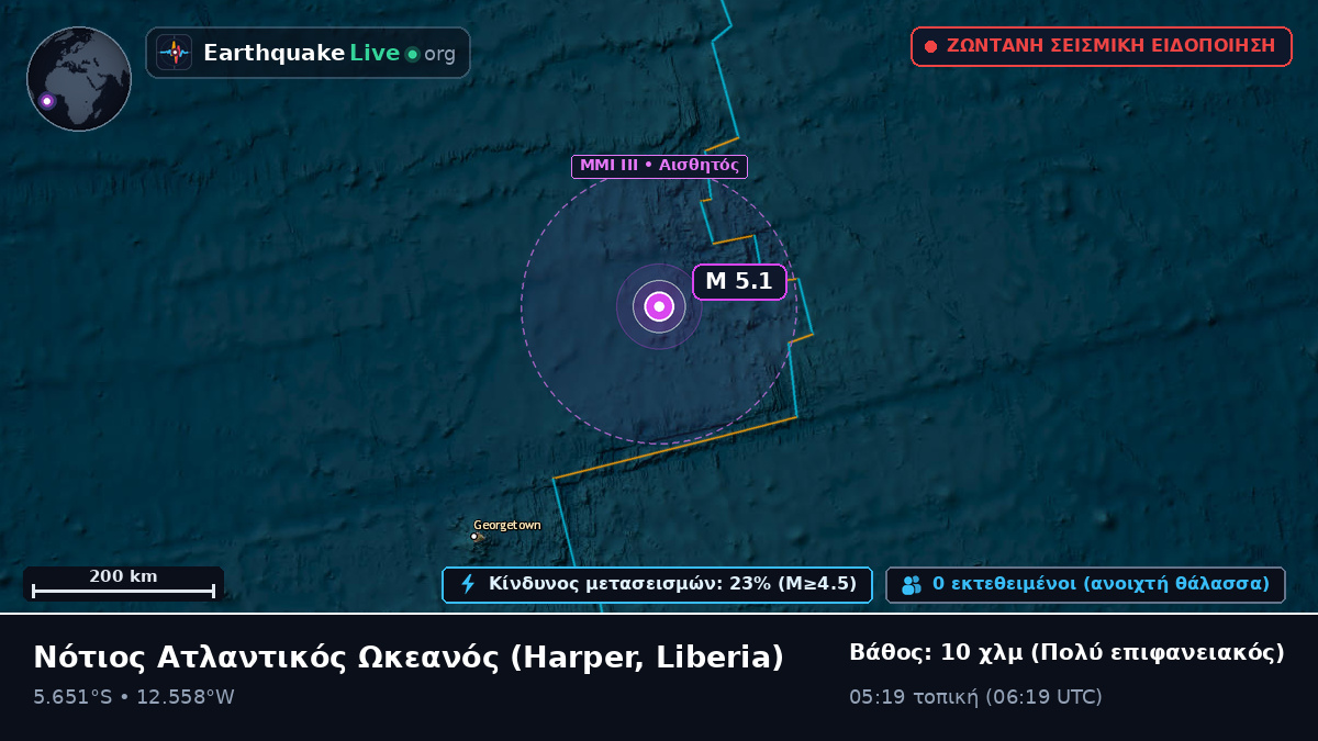 Νότιος Ατλαντικός Ωκεανός (Liberia)