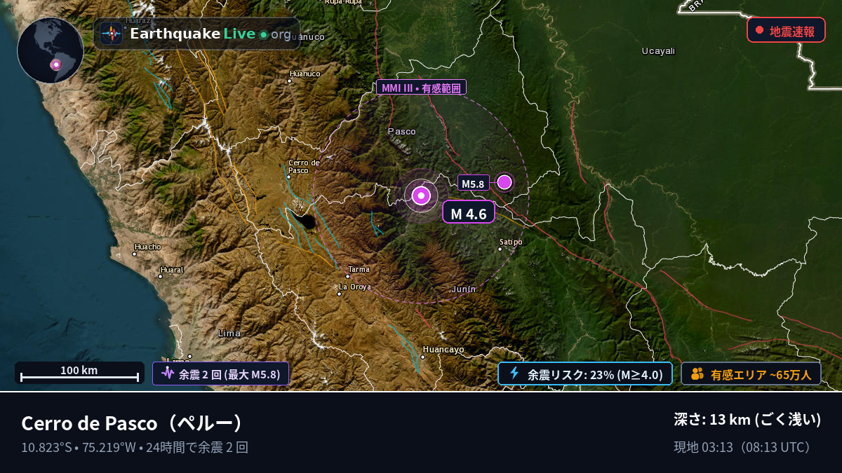 Pasco, ペルー