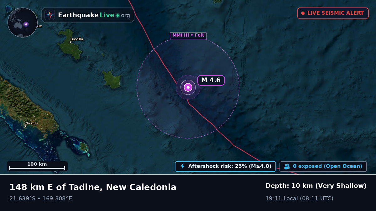 South Pacific Ocean (New Caledonia)