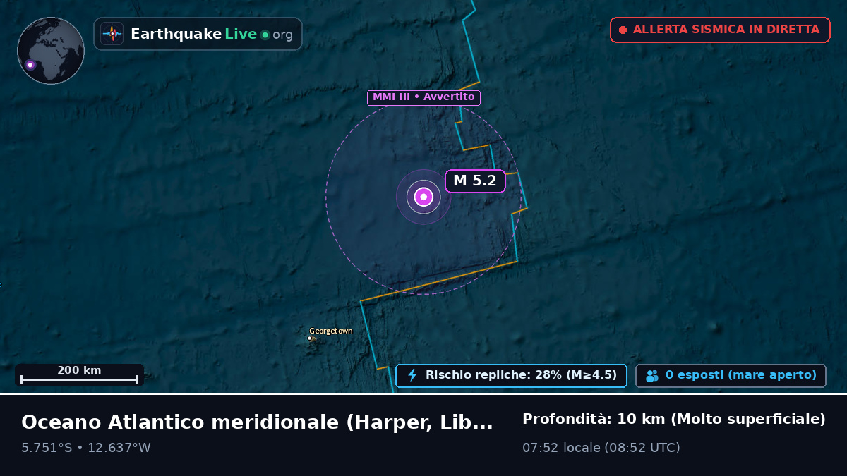 Oceano Atlantico meridionale (Liberia)