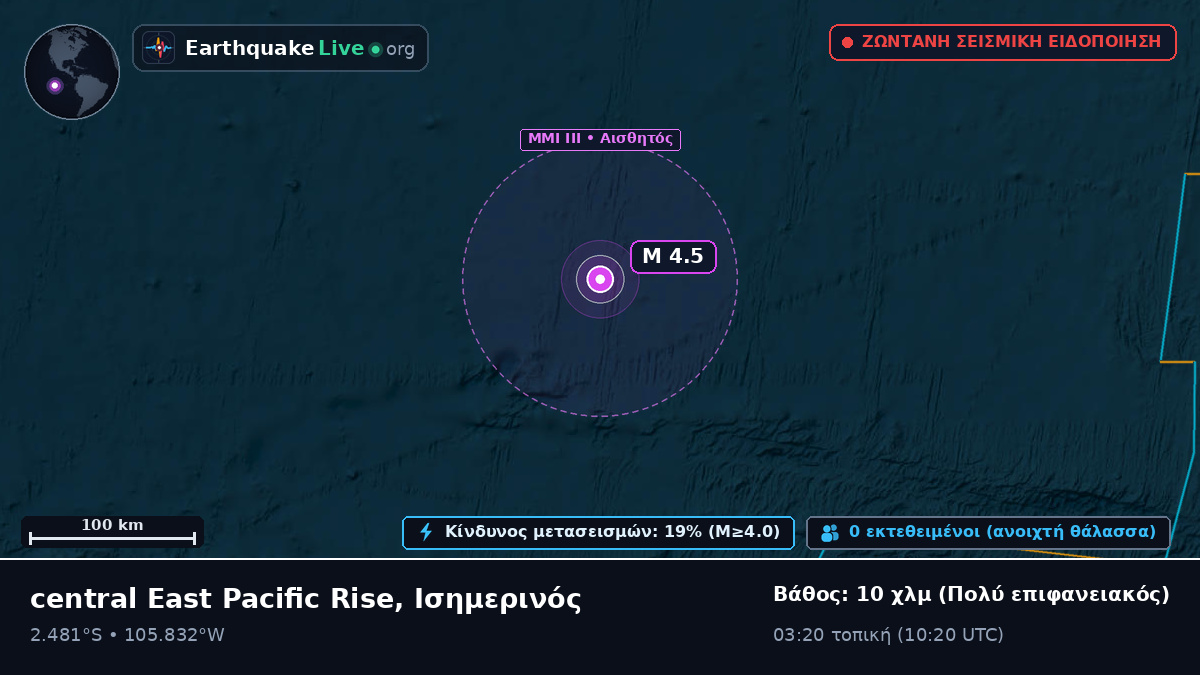 Νότιος Ειρηνικός Ωκεανός (Ισημερινός)