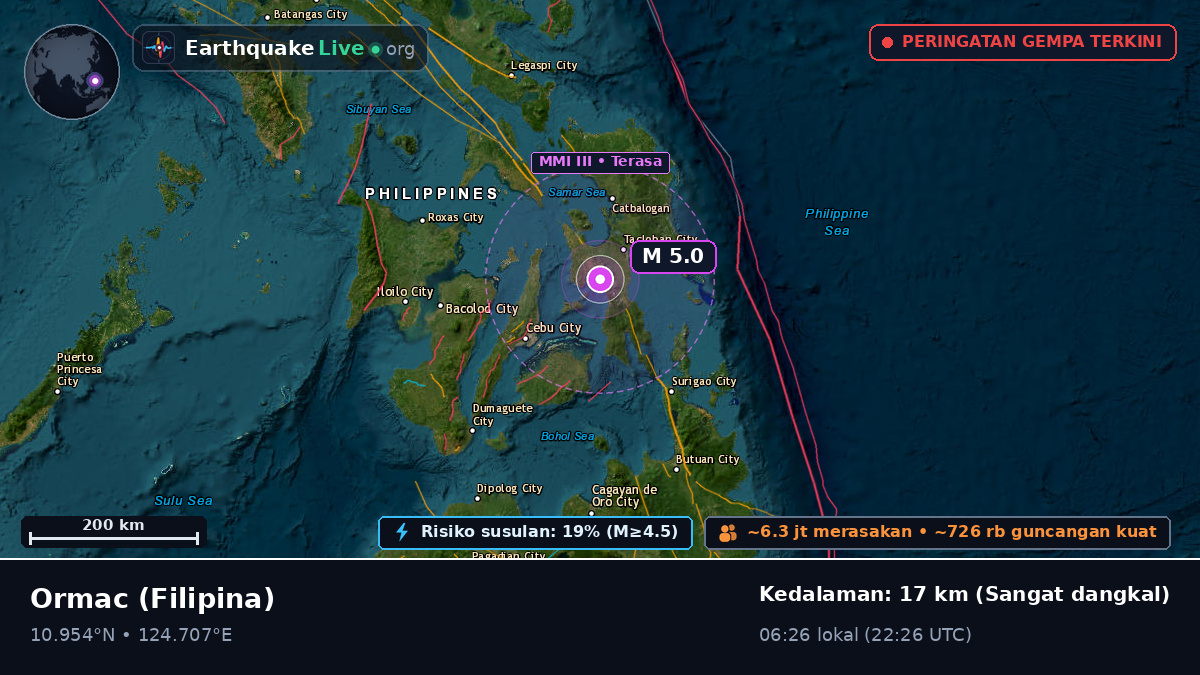 Ormac, Leyte, Filipina