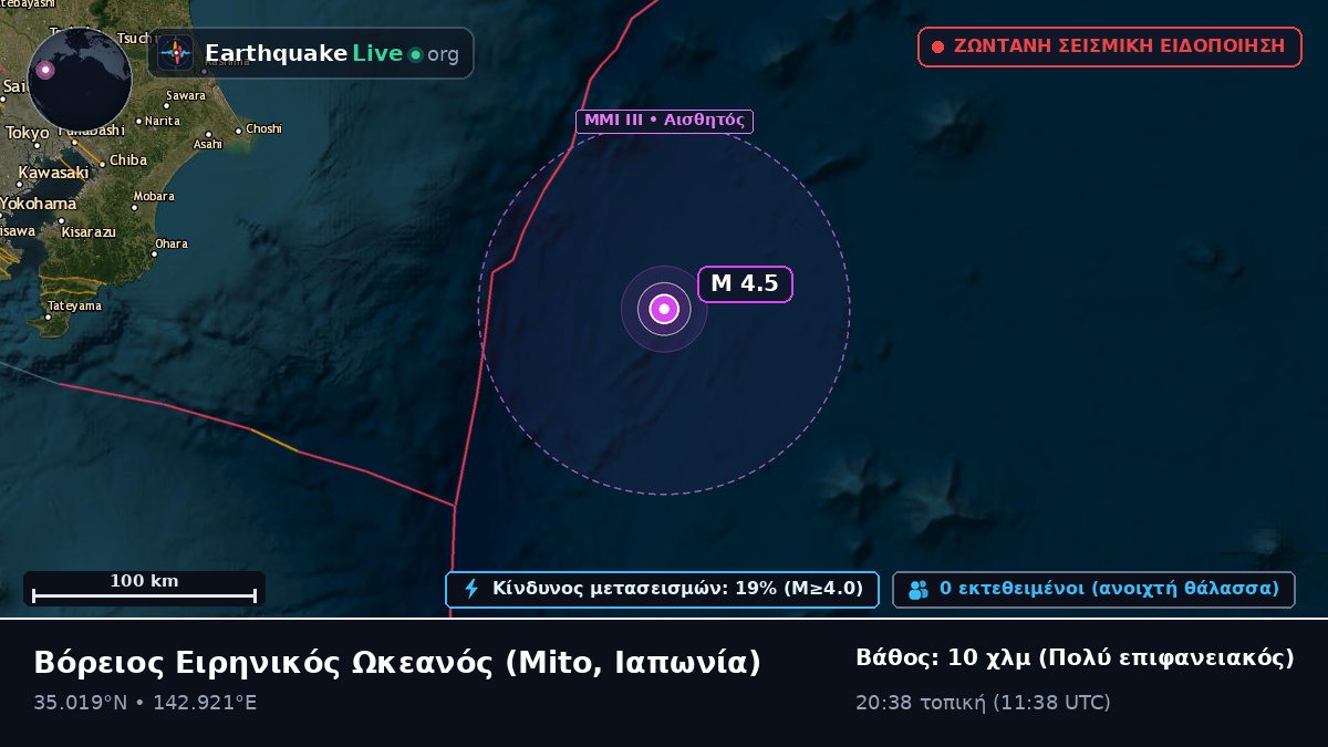 Βόρειος Ειρηνικός Ωκεανός (Ιαπωνία)