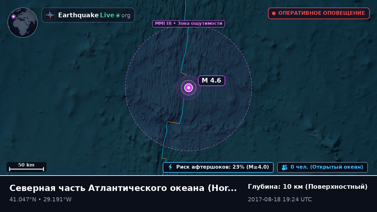 Северная часть Атлантического океана (Португалия)