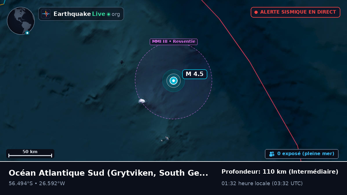 Océan Atlantique Sud (South Georgia and the Islands)