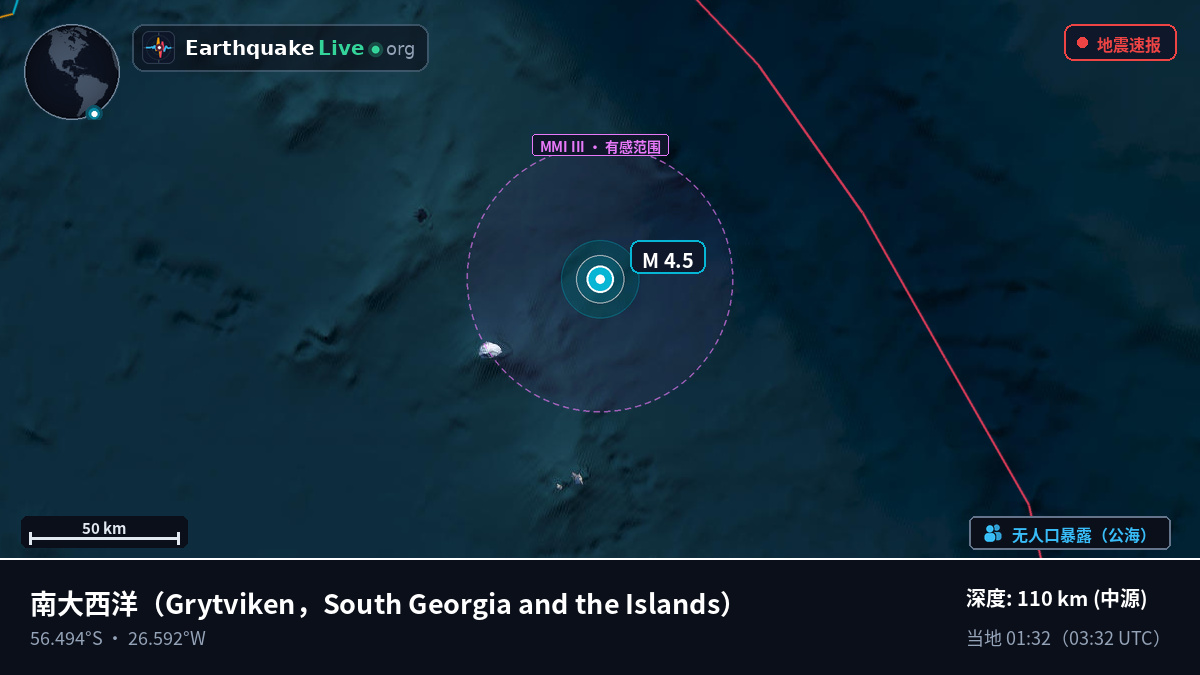 南大西洋 (South Georgia and the Islands)